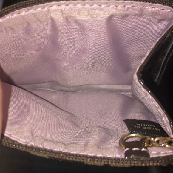 Brown coach wristlet with matching change purse - Picture 3 of 3